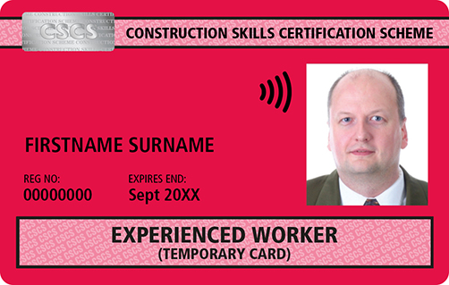CSCS Experienced Worker